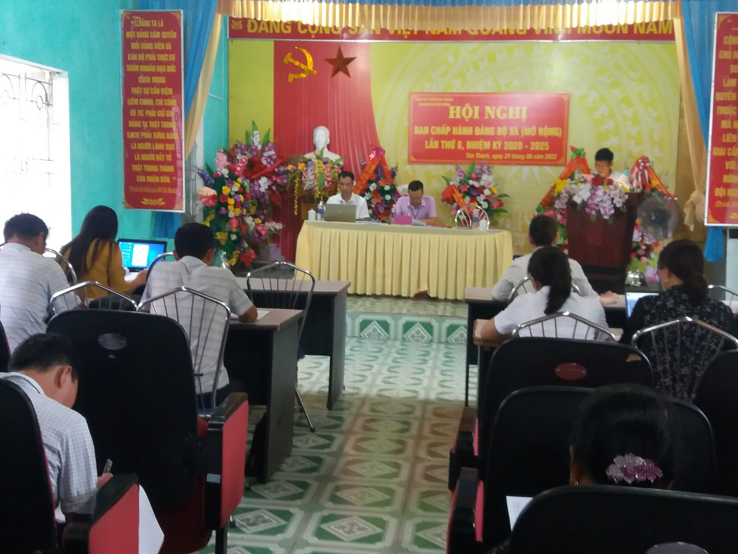 Hội nghị BCH Đảng bộ xã Tân Thành (mở rộng) lần thứ 8, nhiệm kỳ 2020 - 2025