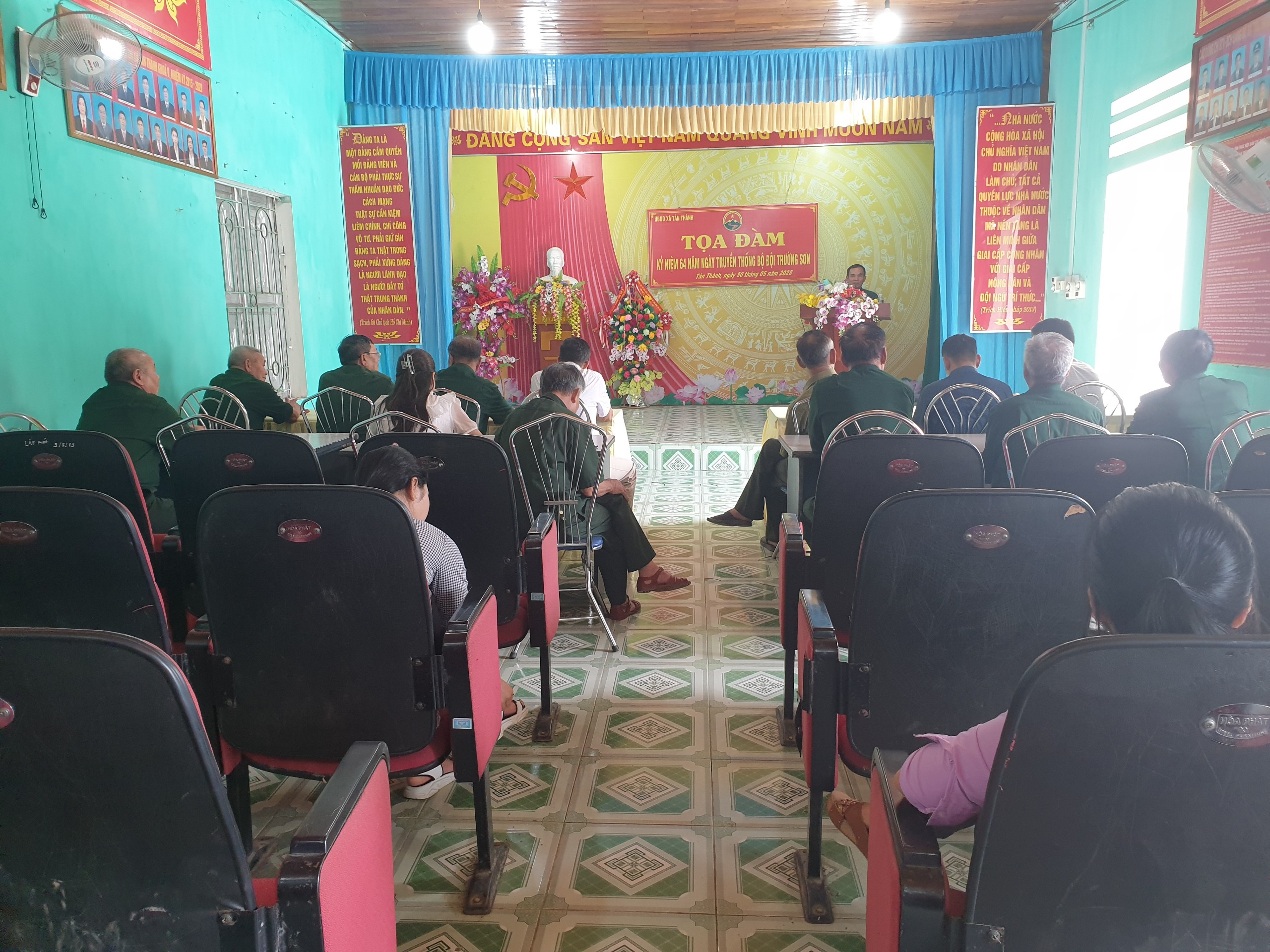 Hội bộ đội Trường sơn xã Tân Thành tổ chức tọa đàm “kỷ niệm 64 năm ngày truyền thống bộ đội Trường sơn (19/5/1959 – 19/5/2023)”