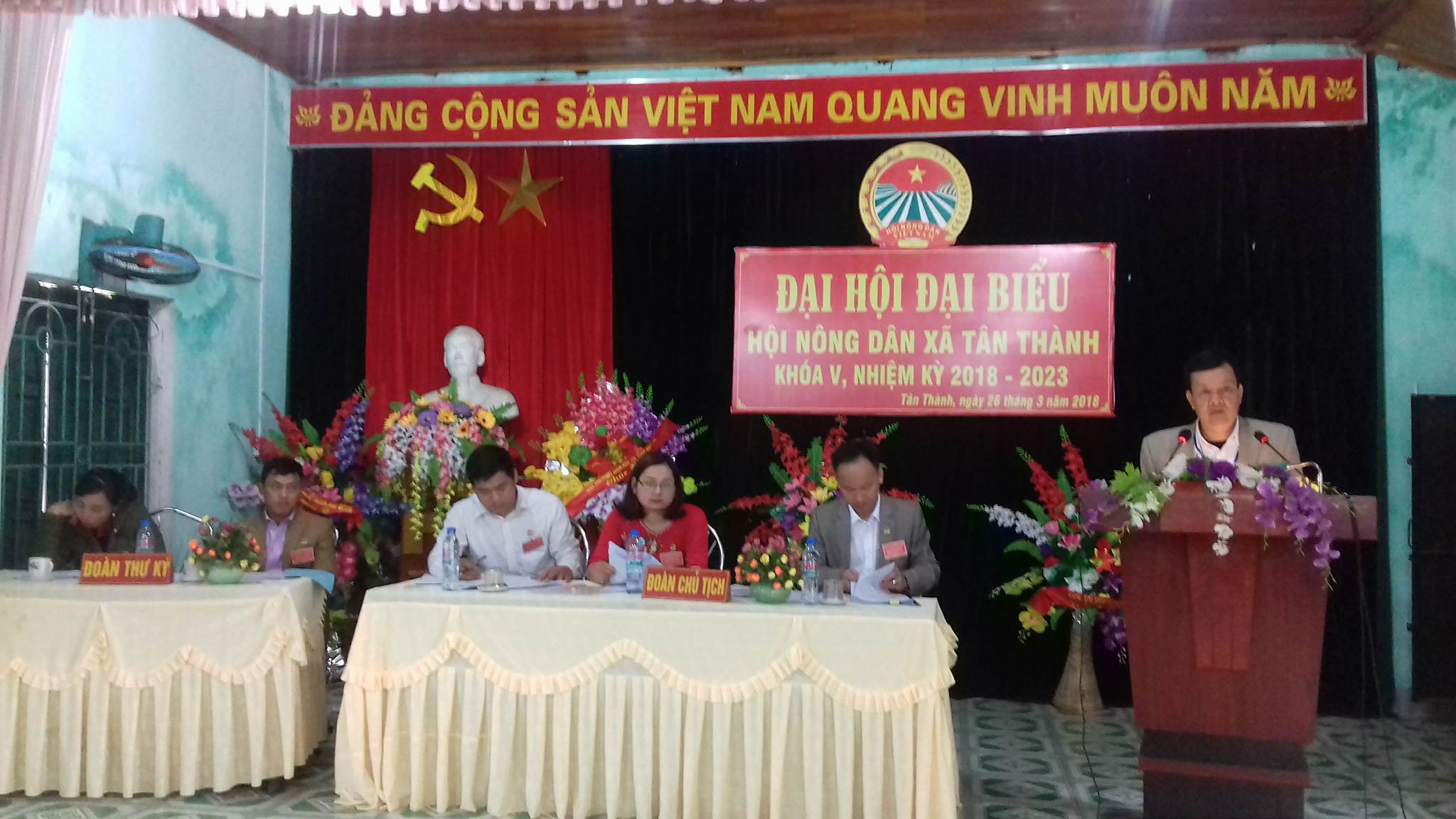 Đại hội Hội Nông dân xã Tân Thành