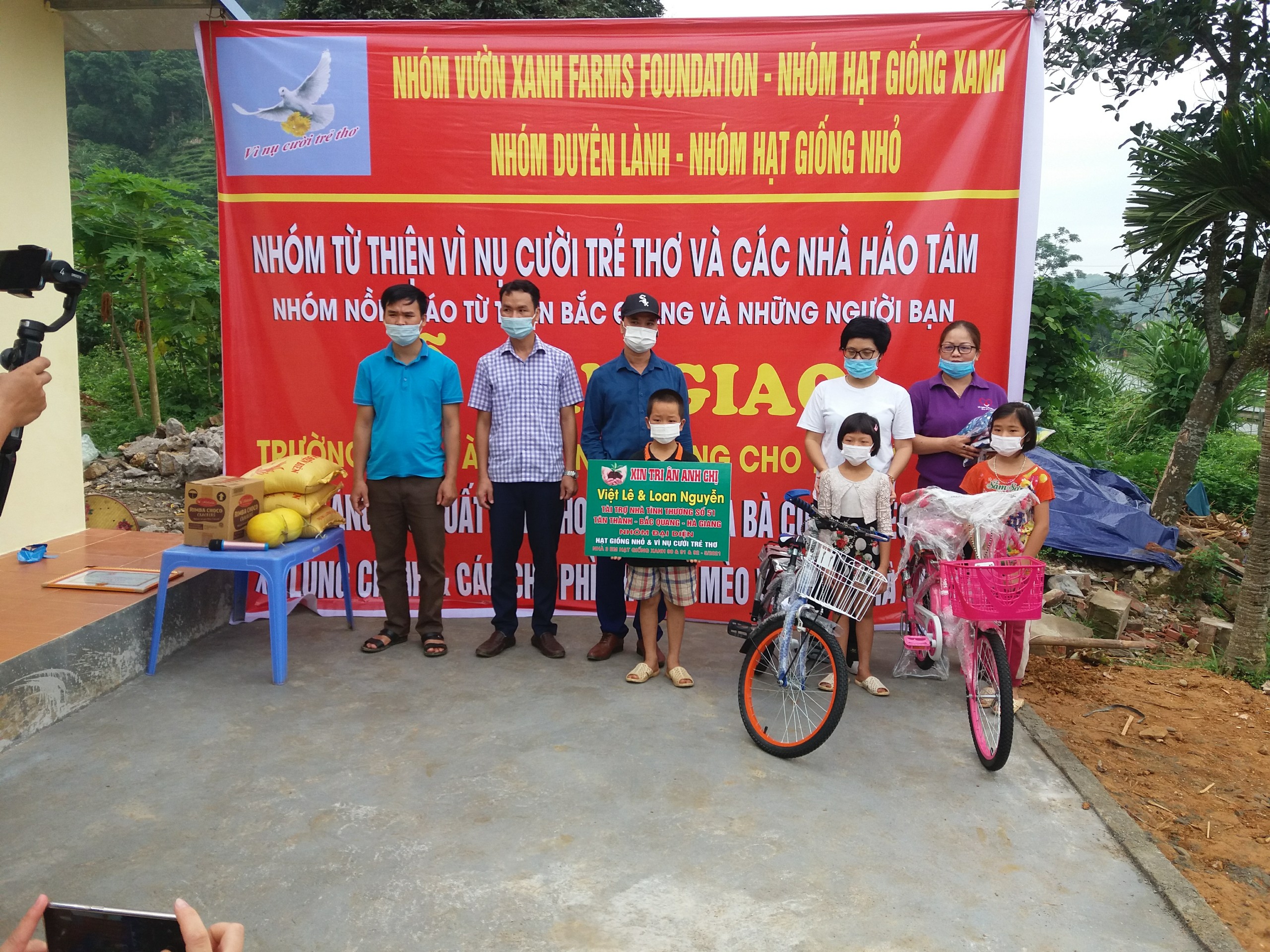 Tân Thành: Bàn giao nhà ở cho 3 em học sinh tại thôn Tân Tấu